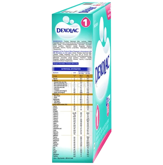 dexolac 1 infant powder 400 gm